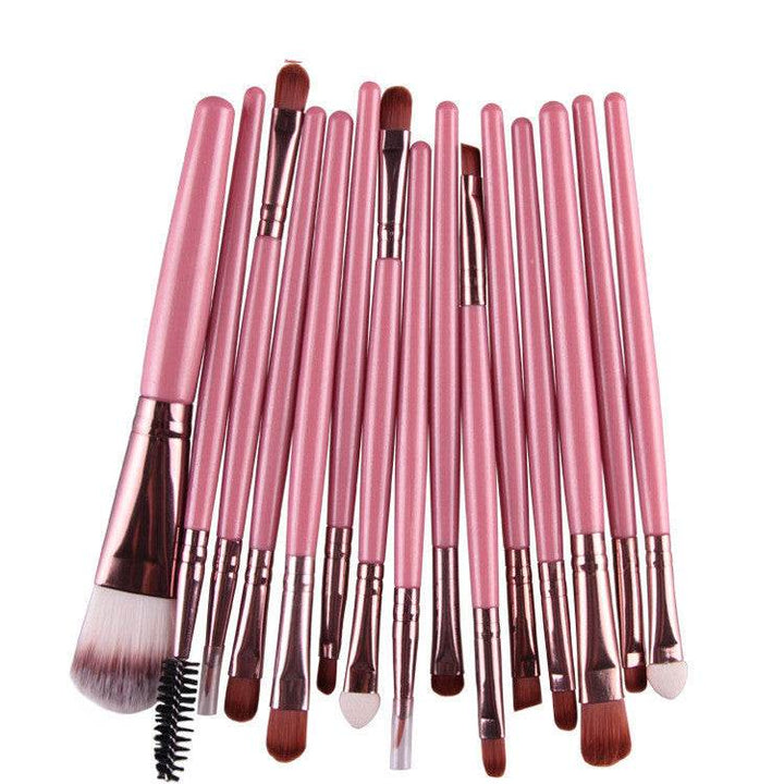 Set Of 15 Makeup Brushes - ZEYTONCART
