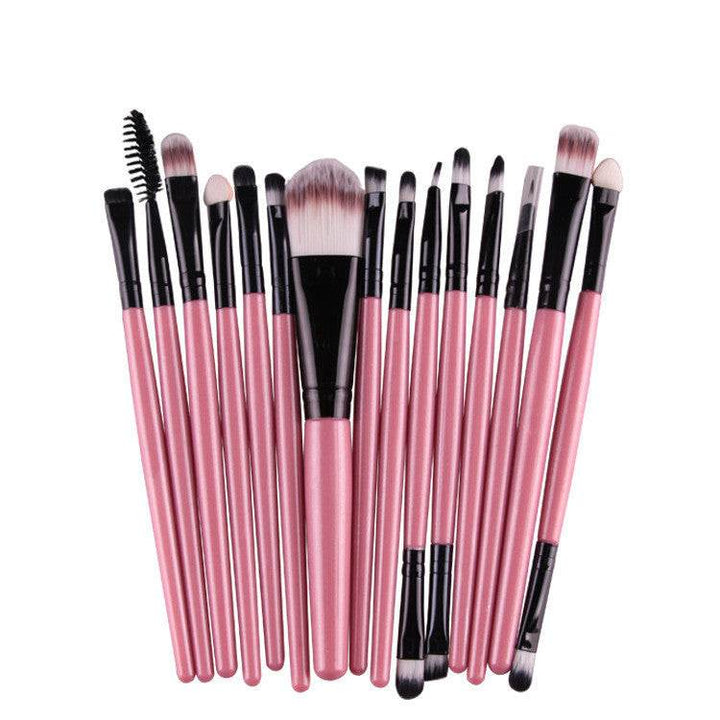 Set Of 15 Makeup Brushes - ZEYTONCART