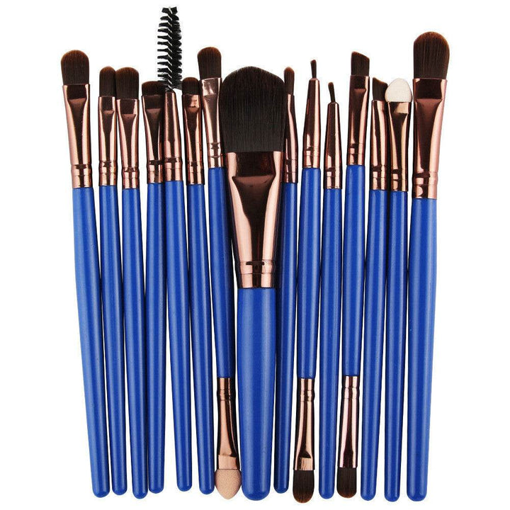 Set Of 15 Makeup Brushes - ZEYTONCART