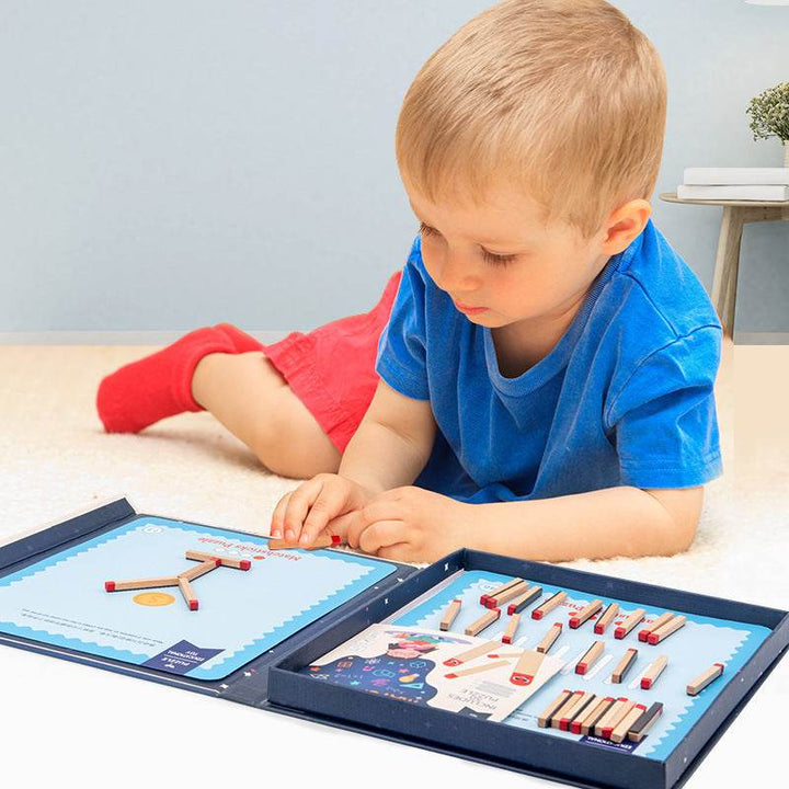 Thinking Match Montessori Children's Educational Toys Wooden Toys Early Education Toys - ZEYTONCART
