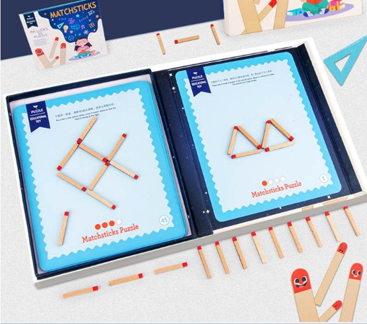 Thinking Match Montessori Children's Educational Toys Wooden Toys Early Education Toys - ZEYTONCART