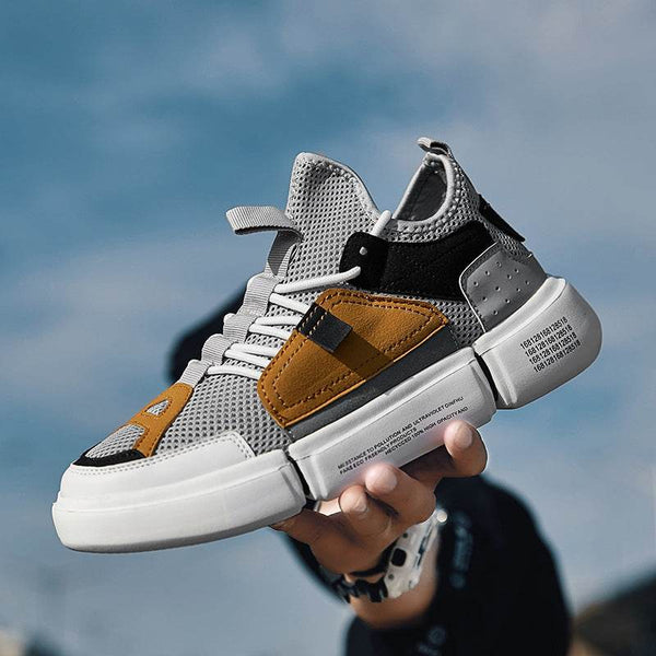 Trendy Breathable Running Sneakers Cross-Border Fashion Casual Shoes For Men - ZEYTONCART
