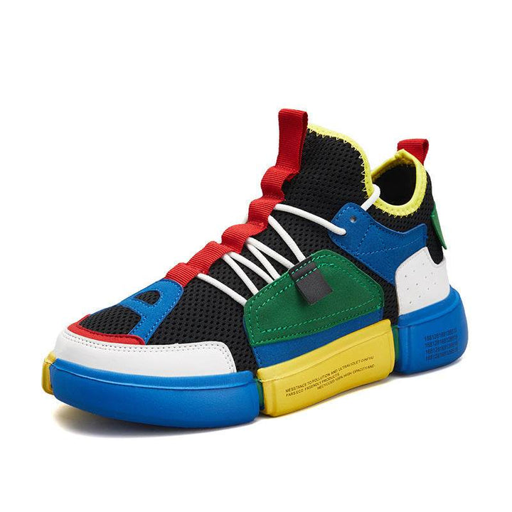 Trendy Breathable Running Sneakers Cross-Border Fashion Casual Shoes For Men - ZEYTONCART