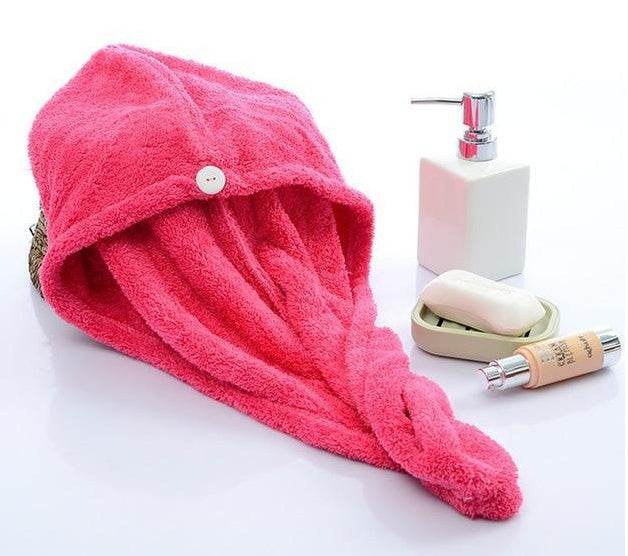 Women's Hair Dryer Cap, Absorbent Dry Hair Towel - ZEYTONCART
