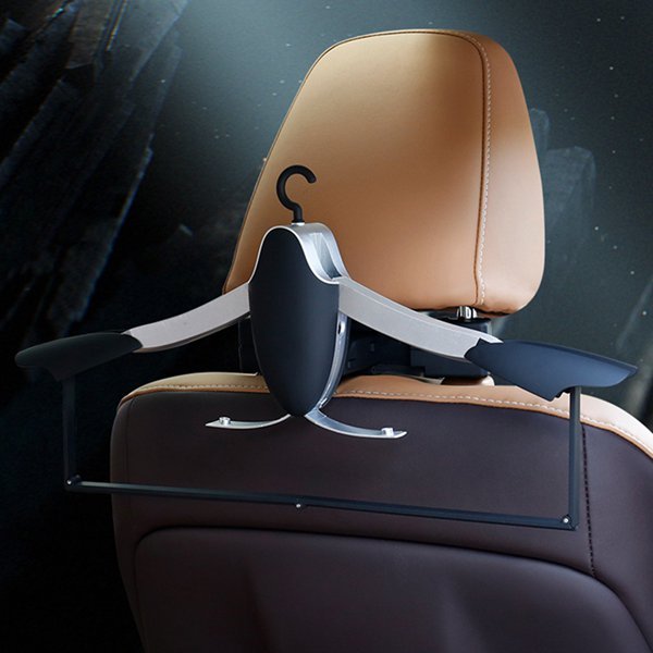 Car Accessories Car Folding Clothes Hanger Creative Penguin Exterior Car Clothes Hanging Clothes Hanging - ZEYTONCART