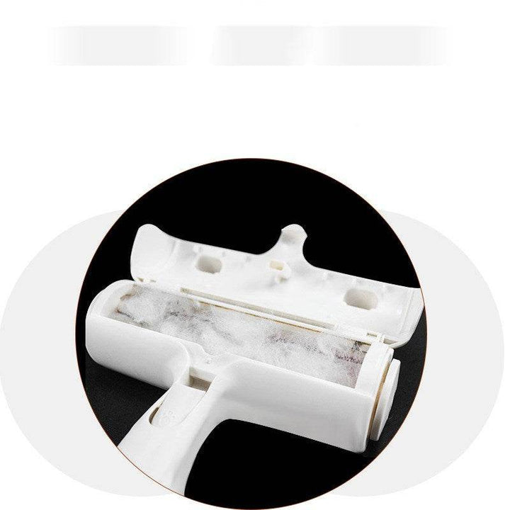2-Way Pet Hair Remover Roller Lint Remove Brush Dog Cat Hair Clothes Carpet Cleaning Brush Fuzz Shaver - ZEYTONCART