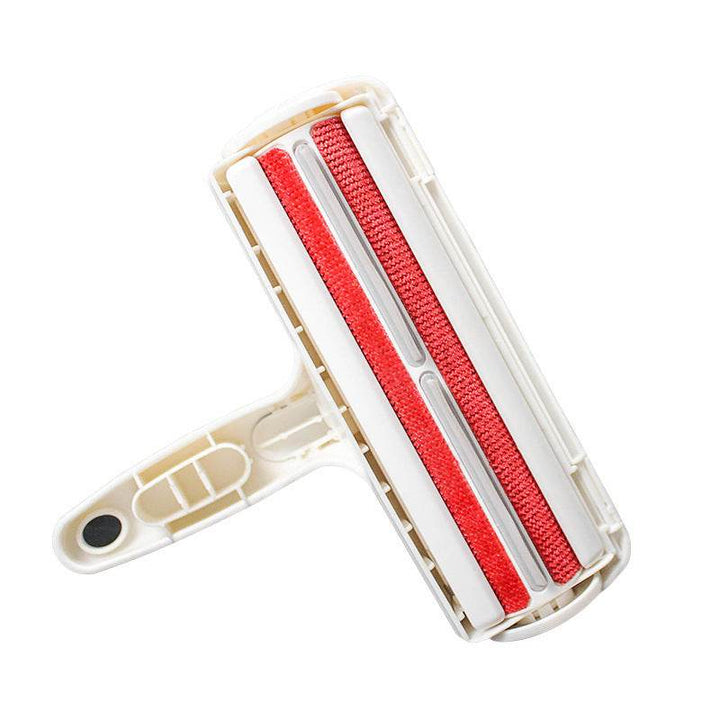 2-Way Pet Hair Remover Roller Lint Remove Brush Dog Cat Hair Clothes Carpet Cleaning Brush Fuzz Shaver - ZEYTONCART