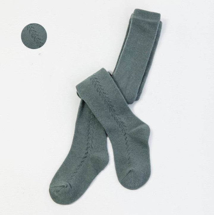 Children's Wear Hollow Tights Hole Tights Baby Tights Bottom - ZEYTONCART