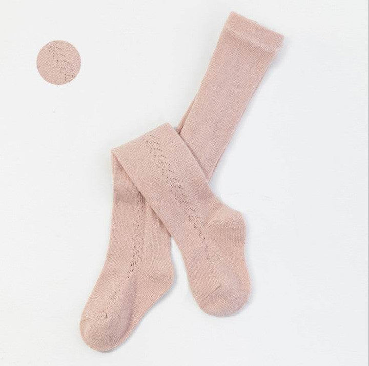 Children's Wear Hollow Tights Hole Tights Baby Tights Bottom - ZEYTONCART