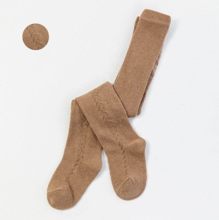 Children's Wear Hollow Tights Hole Tights Baby Tights Bottom - ZEYTONCART