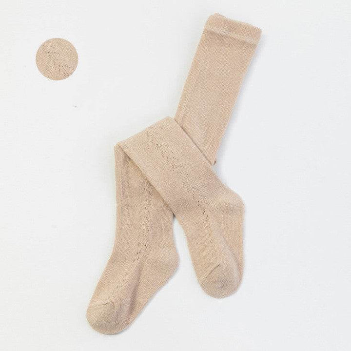 Children's Wear Hollow Tights Hole Tights Baby Tights Bottom - ZEYTONCART