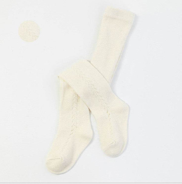 Children's Wear Hollow Tights Hole Tights Baby Tights Bottom - ZEYTONCART