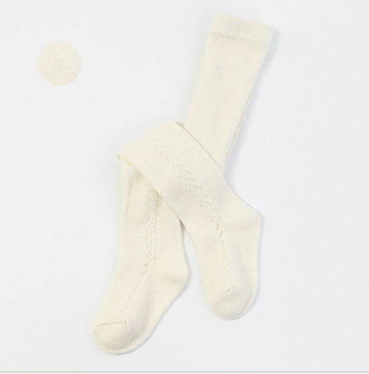 Children's Wear Hollow Tights Hole Tights Baby Tights Bottom - ZEYTONCART