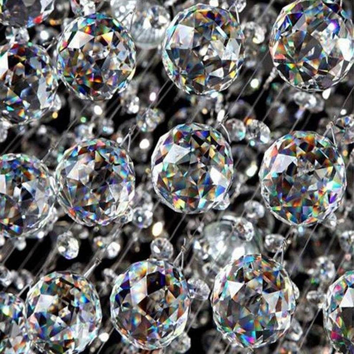 Pendant Curtain Loose Beads Crystal Ball Beads Glass Material Crystal Lamp Bead Curtain - ZEYTONCART