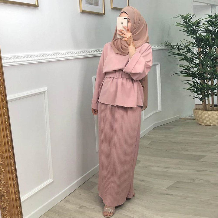 Ramadan Eid Mubarak Abaya Dubai Turkey Hijab Dress Muslim Se - ZEYTONCART