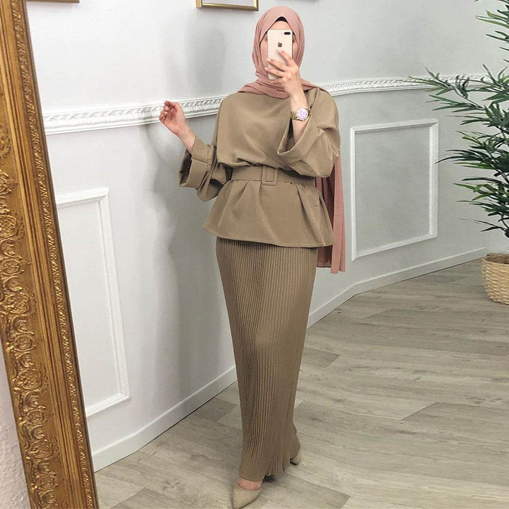 Ramadan Eid Mubarak Abaya Dubai Turkey Hijab Dress Muslim Se - ZEYTONCART