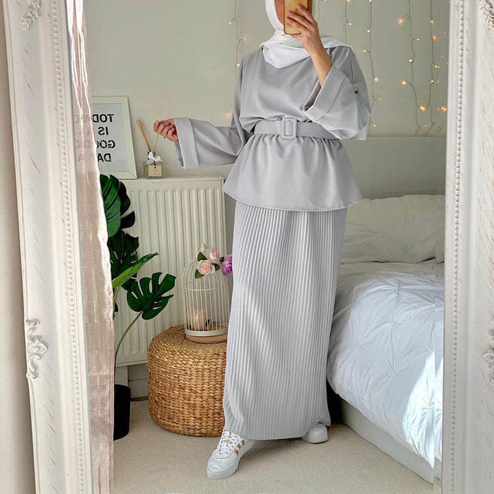 Ramadan Eid Mubarak Abaya Dubai Turkey Hijab Dress Muslim Se - ZEYTONCART