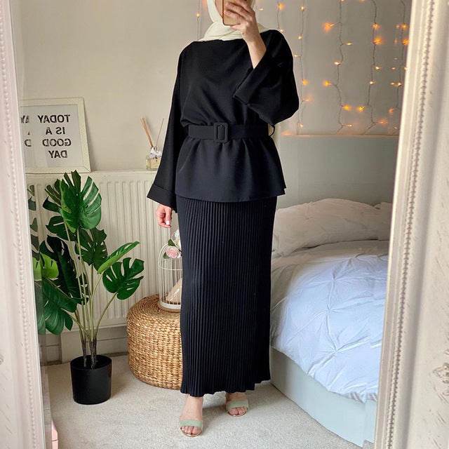 Ramadan Eid Mubarak Abaya Dubai Turkey Hijab Dress Muslim Se - ZEYTONCART
