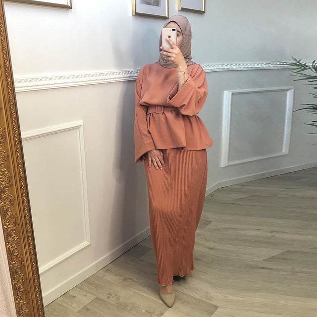 Ramadan Eid Mubarak Abaya Dubai Turkey Hijab Dress Muslim Se - ZEYTONCART