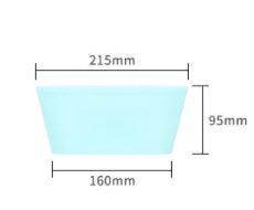 Reusable Clear Plastic Storage Cups - Set of 3 Sizes - ZEYTONCART