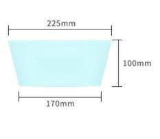 Reusable Clear Plastic Storage Cups - Set of 3 Sizes - ZEYTONCART