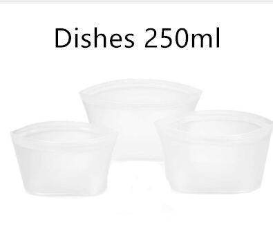 Reusable Clear Plastic Storage Cups - Set of 3 Sizes - ZEYTONCART