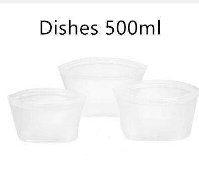 Reusable Clear Plastic Storage Cups - Set of 3 Sizes - ZEYTONCART