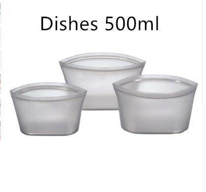 Reusable Clear Plastic Storage Cups - Set of 3 Sizes - ZEYTONCART