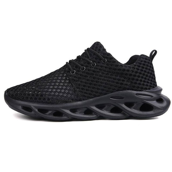 Hollow Mesh Breathable Large Size Fashion Casual Sneakers For Men - ZEYTONCART