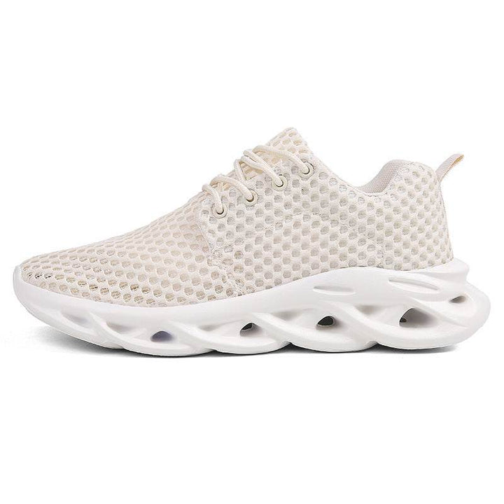Hollow Mesh Breathable Large Size Fashion Casual Sneakers For Men - ZEYTONCART