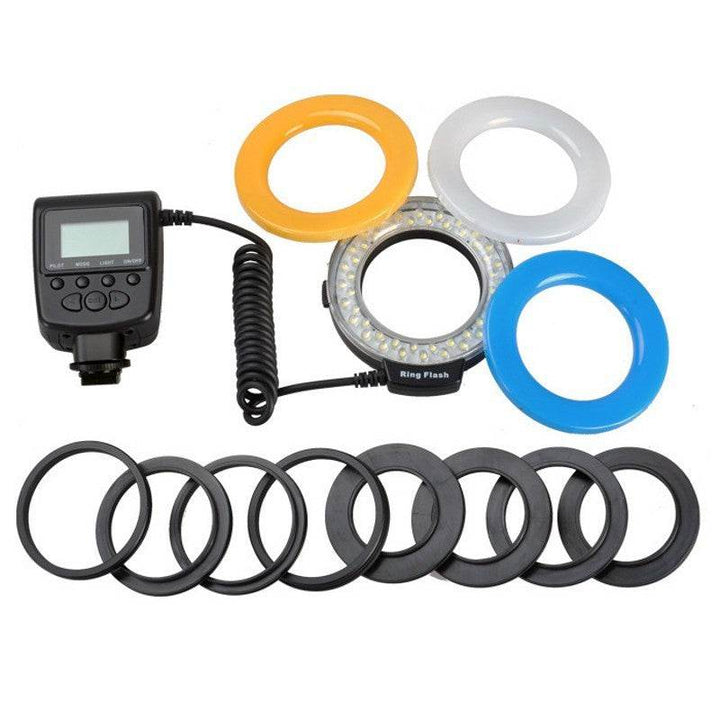 RF-550D LED Macro Ring Camera Fill Light For SLR Cameras - ZEYTONCART
