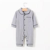Baby pajamas solid color baby onesies kids clothes - ZEYTONCART