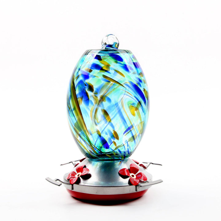 Factory Direct Hummingbird Water Feeder Bird Feeder Anti-Ant Hook Stained Glass Feeder - ZEYTONCART