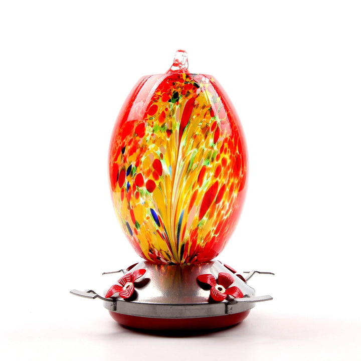 Factory Direct Hummingbird Water Feeder Bird Feeder Anti-Ant Hook Stained Glass Feeder - ZEYTONCART