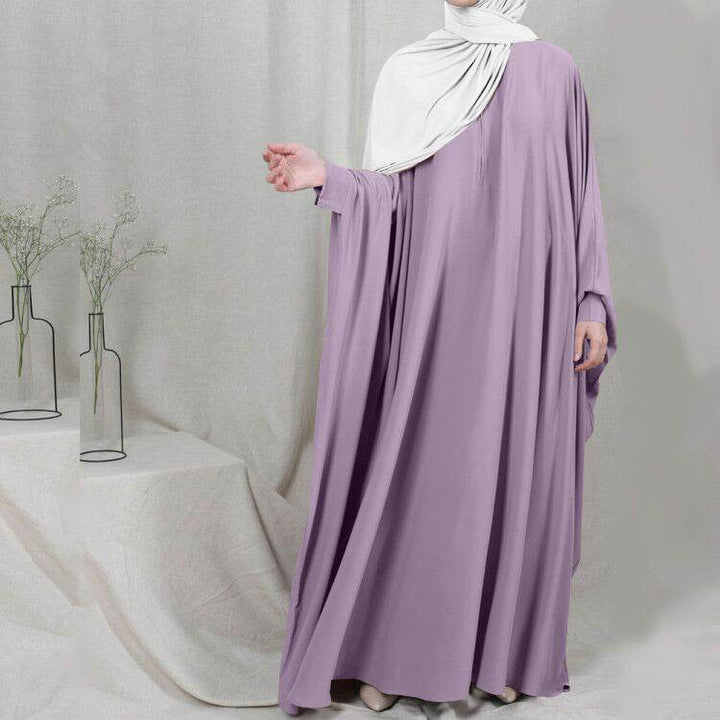 Eid Hooded Muslim Women Hijab Dress Prayer Garment Jilbab Abaya Long Khimar Full Cover Ramadan Gown Abayas Islamic Clothes Niqab - ZEYTONCART
