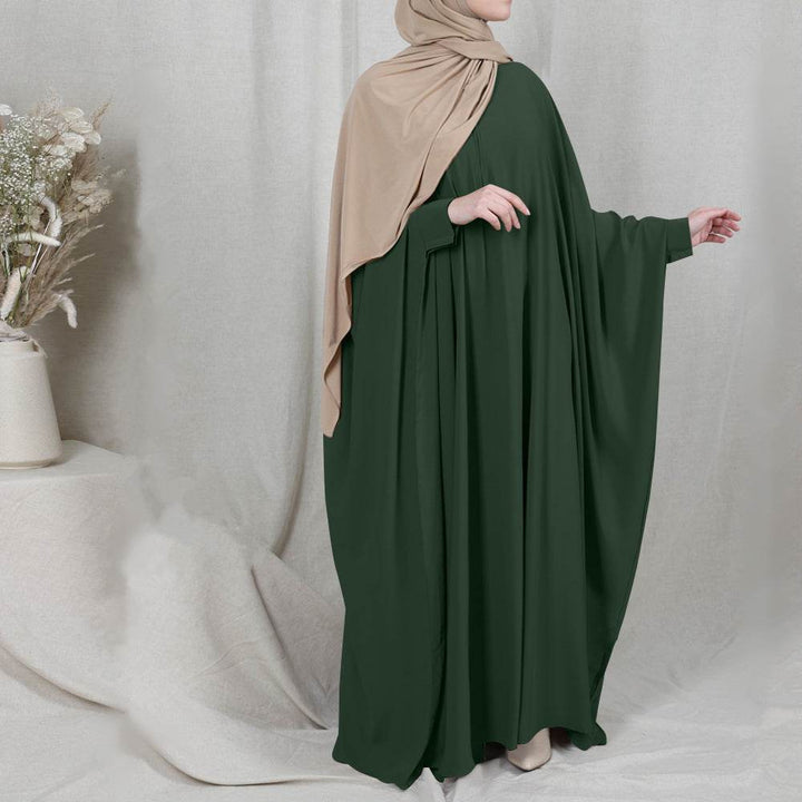 Eid Hooded Muslim Women Hijab Dress Prayer Garment Jilbab Abaya Long Khimar Full Cover Ramadan Gown Abayas Islamic Clothes Niqab - ZEYTONCART