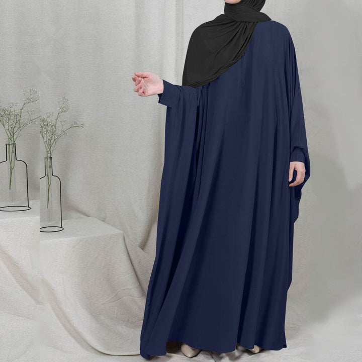 Eid Hooded Muslim Women Hijab Dress Prayer Garment Jilbab Abaya Long Khimar Full Cover Ramadan Gown Abayas Islamic Clothes Niqab - ZEYTONCART
