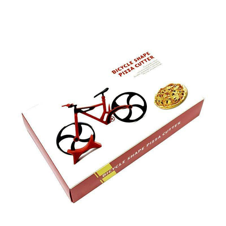 Color Boxed Stainless Steel Bicycle Pizza Cutter, Pizza Cutter, Cake Wheel, Fruit Cutter, Baking Tools - ZEYTONCART