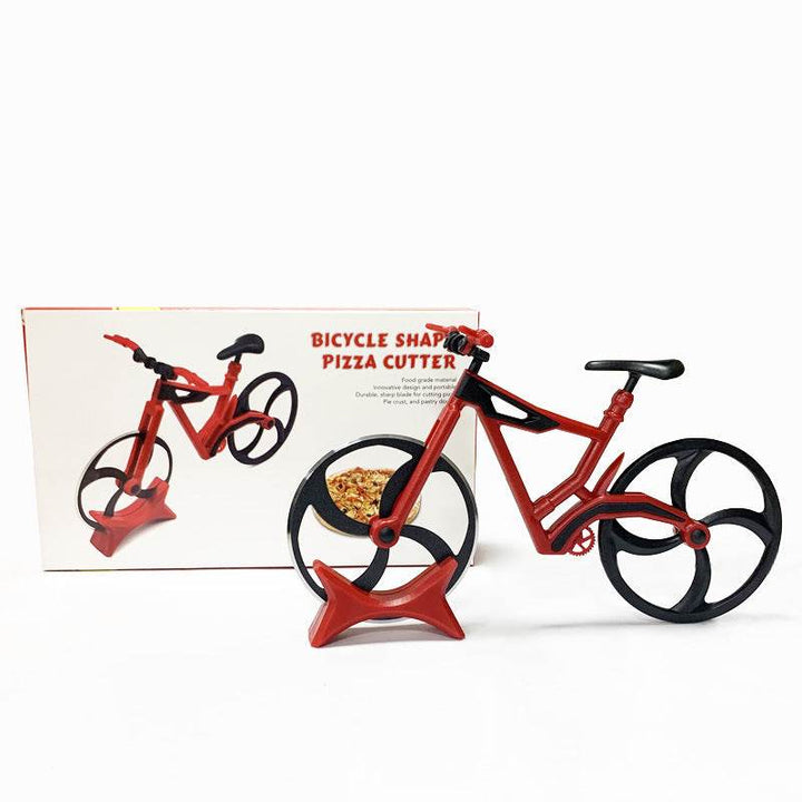Color Boxed Stainless Steel Bicycle Pizza Cutter, Pizza Cutter, Cake Wheel, Fruit Cutter, Baking Tools - ZEYTONCART