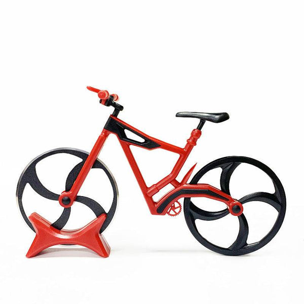 Color Boxed Stainless Steel Bicycle Pizza Cutter, Pizza Cutter, Cake Wheel, Fruit Cutter, Baking Tools - ZEYTONCART