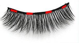Magnetic Eyeliner Eyelash Set Three-dimensional Magnetic Fake Eyelashes Four Magnetic Five Magnetic - ZEYTONCART