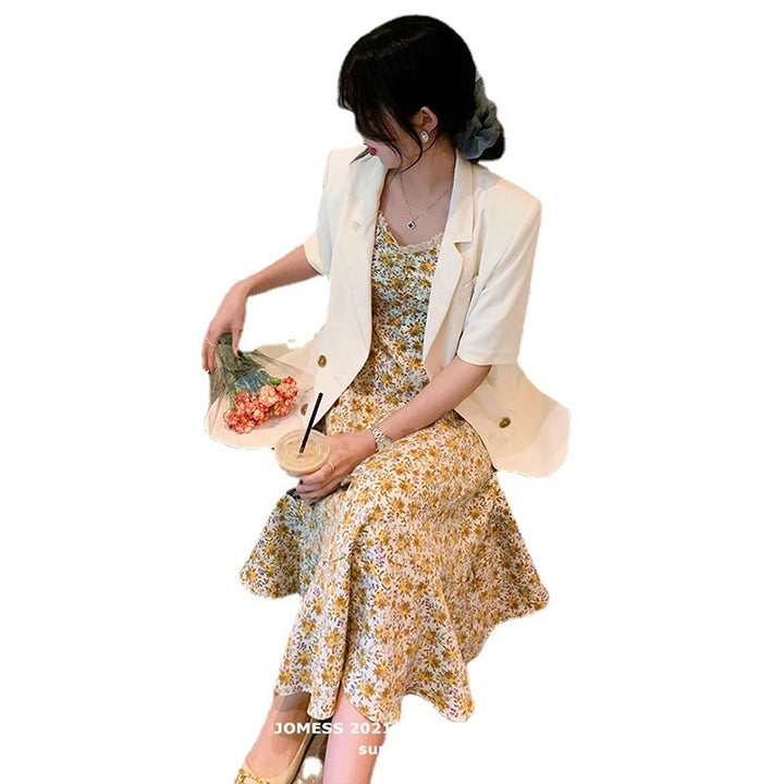 Chiffon Floral Dress - ZEYTONCART