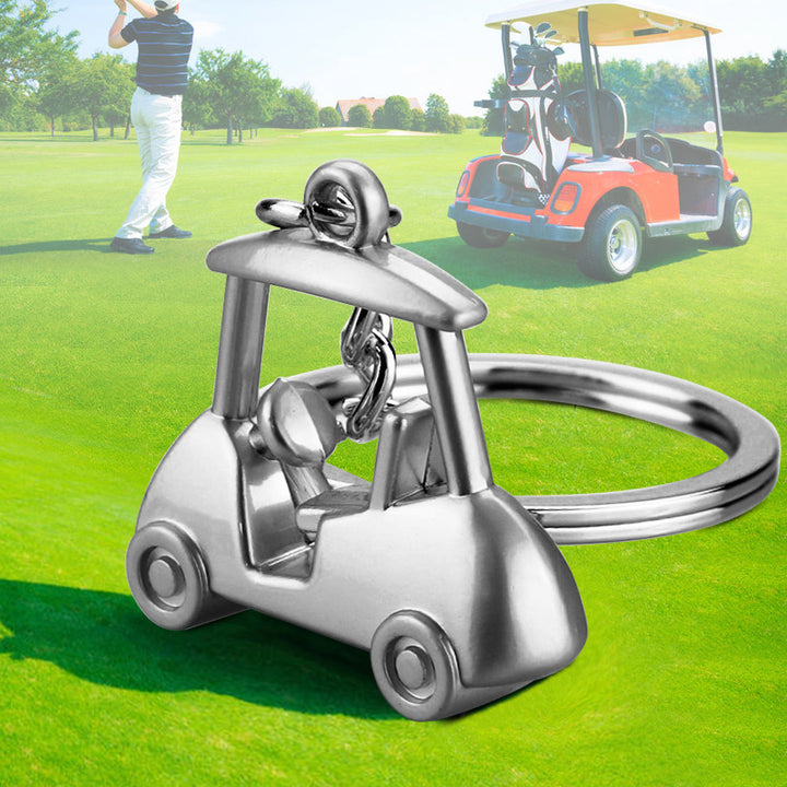 Golf Cart Keychain Key Ring Creative Car Key Chain - ZEYTONCART