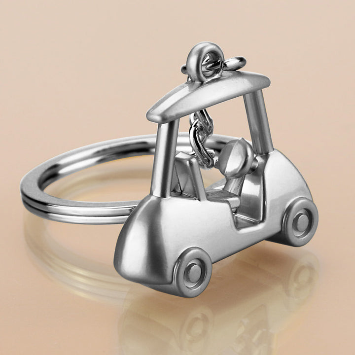 Golf Cart Keychain Key Ring Creative Car Key Chain - ZEYTONCART