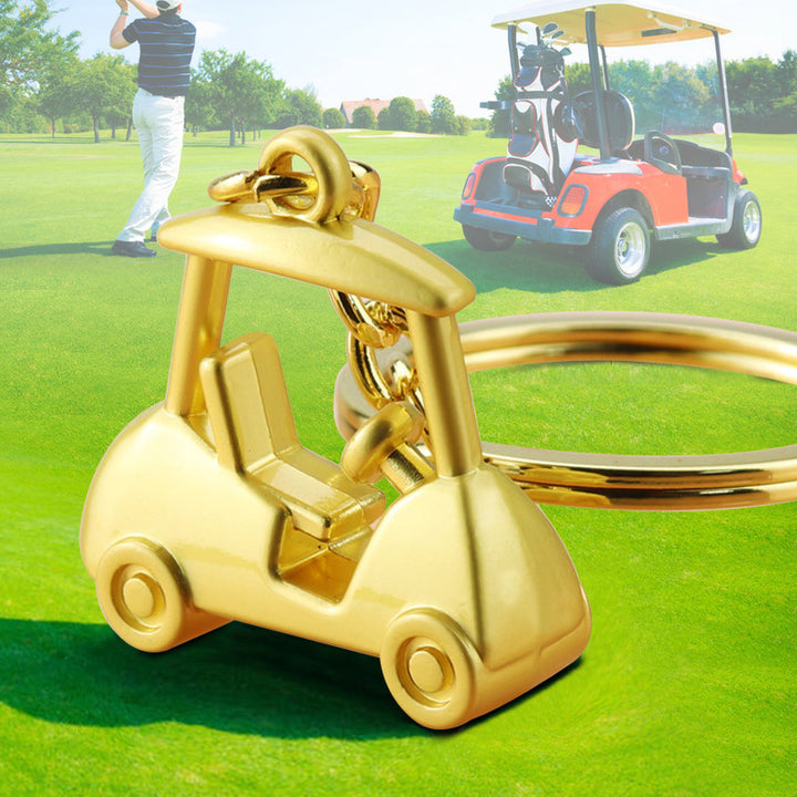 Golf Cart Keychain Key Ring Creative Car Key Chain - ZEYTONCART