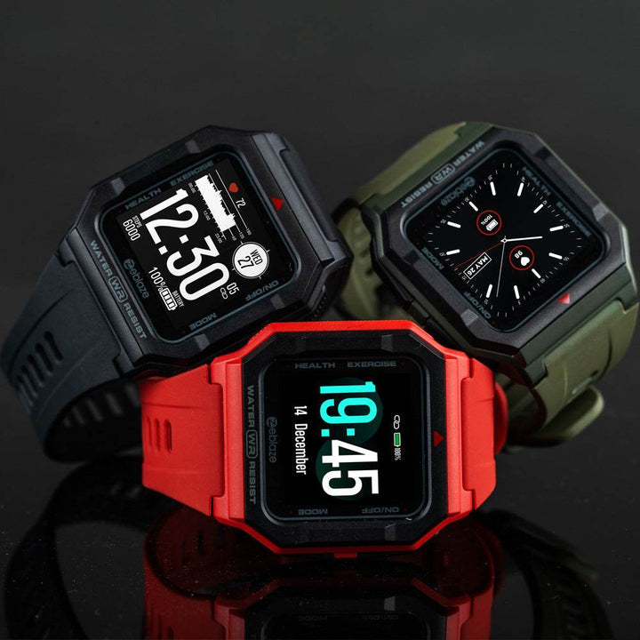 Zeblaze Ares Smart Watch Retro 33g Heart Rate Monitor Blood Pressure Multi-Language Custom Dial Foreign Trade - ZEYTONCART