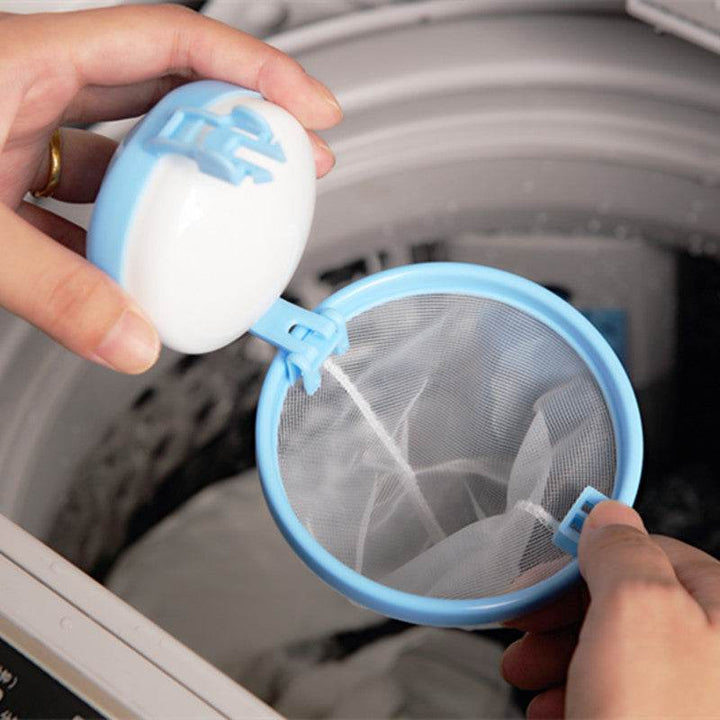 Washing Machine Floating Filter Mesh Bag Hair Filter Decontamination And Hair Removal Device Laundry Ball Washing And Protecting Ball - ZEYTONCART