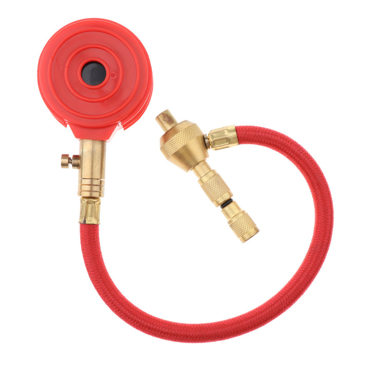 Off-Road Vehicle Tire Pressure Gauge Mechanical Car Tire Pressure Gauge All Copper Valve One Key Deflation - ZEYTONCART