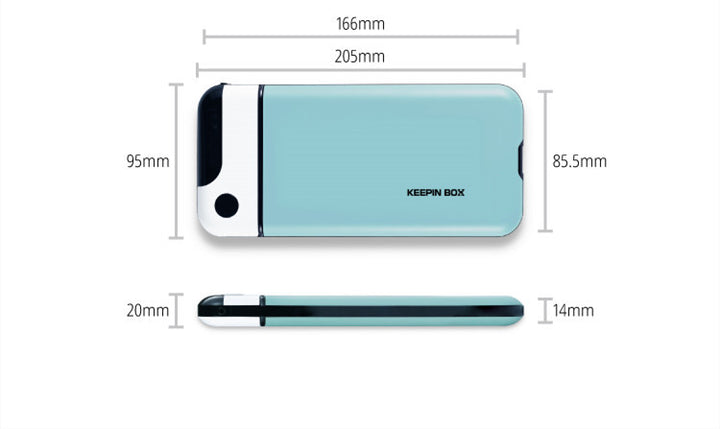 Self Discipline Phone Lock Portable Mobile Phone Lock Box Timer Smartphone Locking Case Safe Timed Lockbox Self-Discipline Keepin Box Limit Cell Phones Use - ZEYTONCART