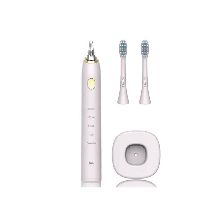 White  Toothbrush Waterproof Electric Toothbrush - ZEYTONCART